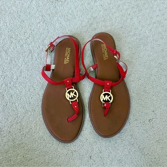Michael Kors Sondra Sandals Size 8.5 - Picture 1 of 6